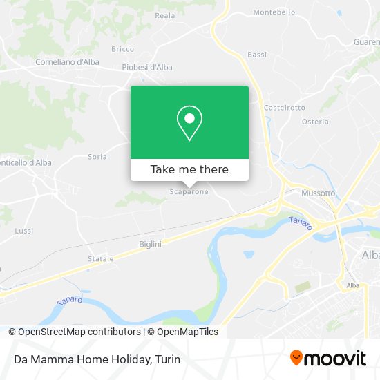 Da Mamma Home Holiday map