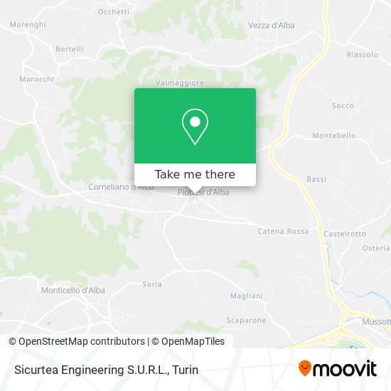 Sicurtea Engineering S.U.R.L. map