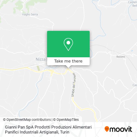 Gianni Pan SpA Prodotti Produzioni Alimentari Panifici Industriali Artigianali map