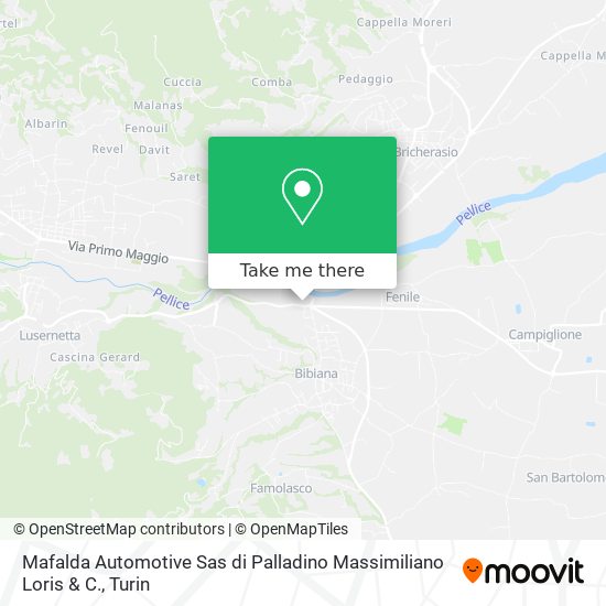 Mafalda Automotive Sas di Palladino Massimiliano Loris & C. map