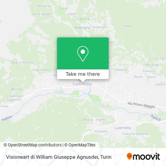 Visioneart di William Giuseppe Agnusdei map