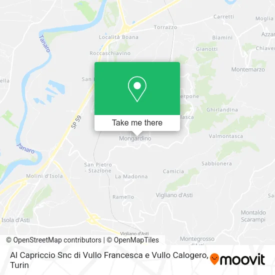 Al Capriccio Snc di Vullo Francesca e Vullo Calogero map