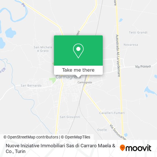 Nuove Iniziative Immobiliari Sas di Carraro Maela & Co. map