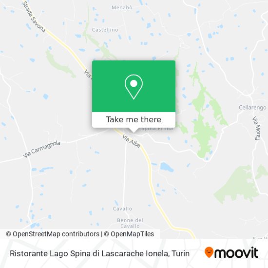 Ristorante Lago Spina di Lascarache Ionela map