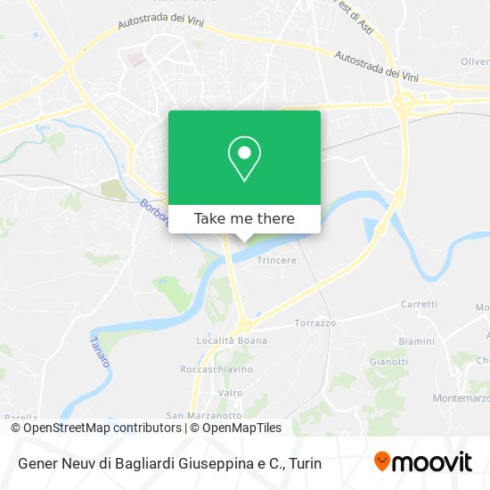 Gener Neuv di Bagliardi Giuseppina e C. map