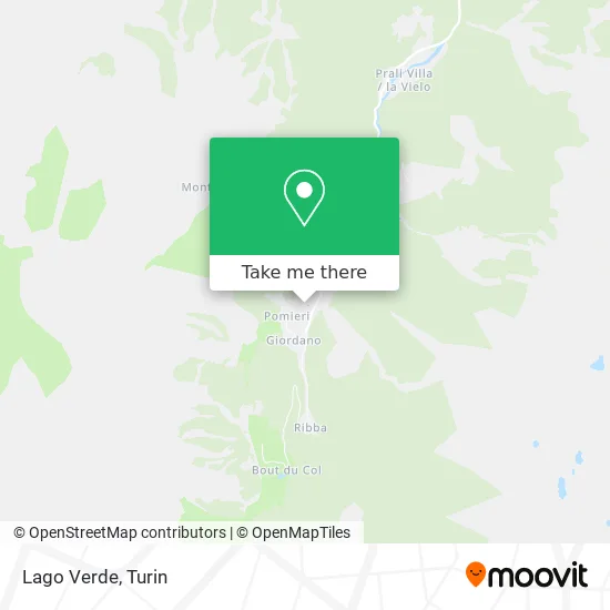 Green Lake map