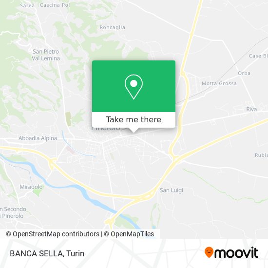 BANCA SELLA map