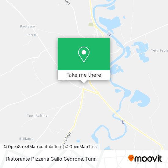 Ristorante Pizzeria Gallo Cedrone map