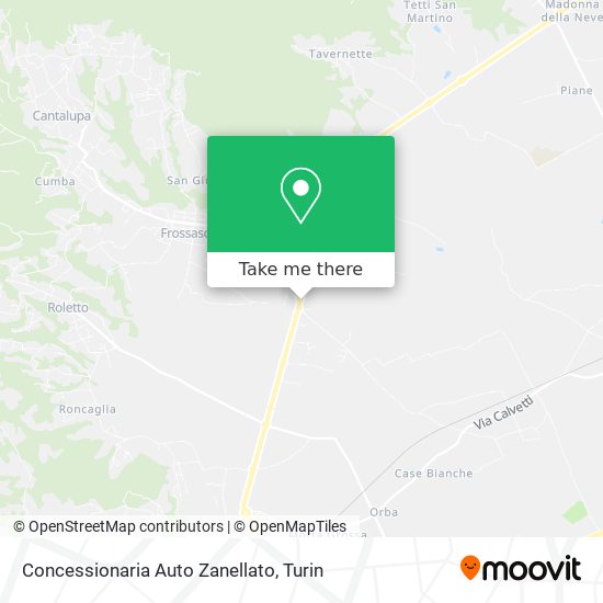 Concessionaria Auto Zanellato map
