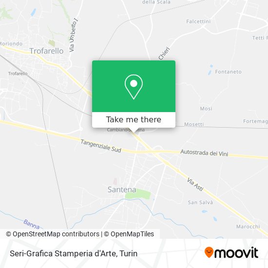 Seri-Grafica Stamperia d'Arte map