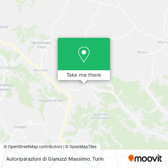 Autoriparazioni di Gianuzzi Massimo map