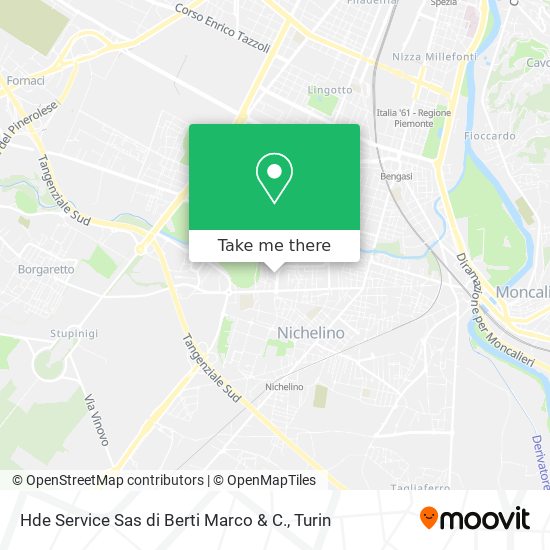 Hde Service Sas di Berti Marco & C. map