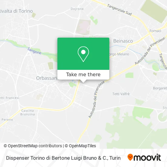 Dispenser Torino di Bertone Luigi Bruno & C. map