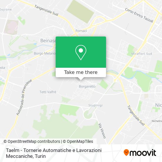 Taelm - Tornerie Automatiche e Lavorazioni Meccaniche map