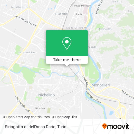 Siriogatto di dell'Anna Dario map