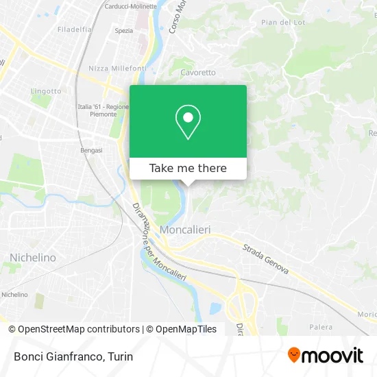 Bonci Gianfranco map