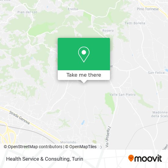 Health Service & Consulting map