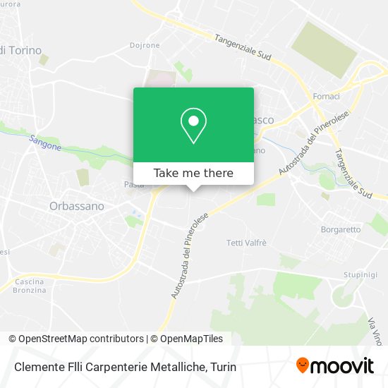 Clemente Flli Carpenterie Metalliche map