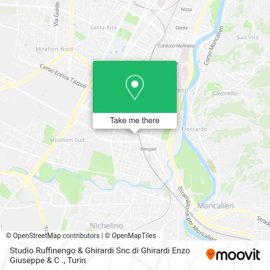 Studio Ruffinengo & Ghirardi Snc di Ghirardi Enzo Giuseppe & C . map