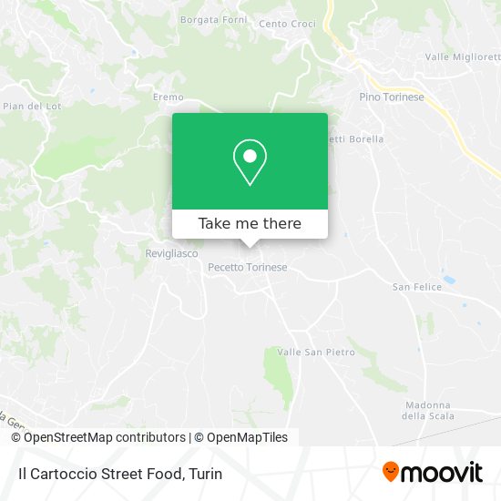 Il Cartoccio Street Food map
