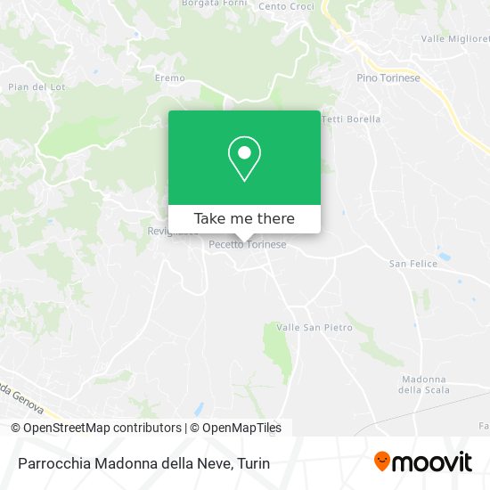 Parrocchia Madonna della Neve map