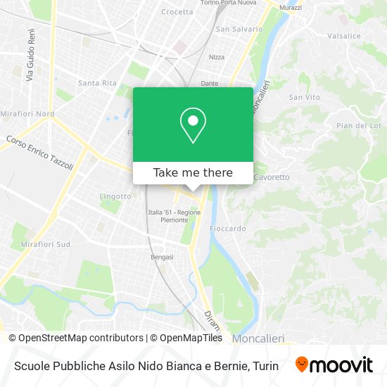 Scuole Pubbliche Asilo Nido Bianca e Bernie map