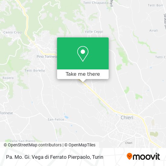 Pa. Mo. Gi. Vega di Ferrato Pierpaolo map