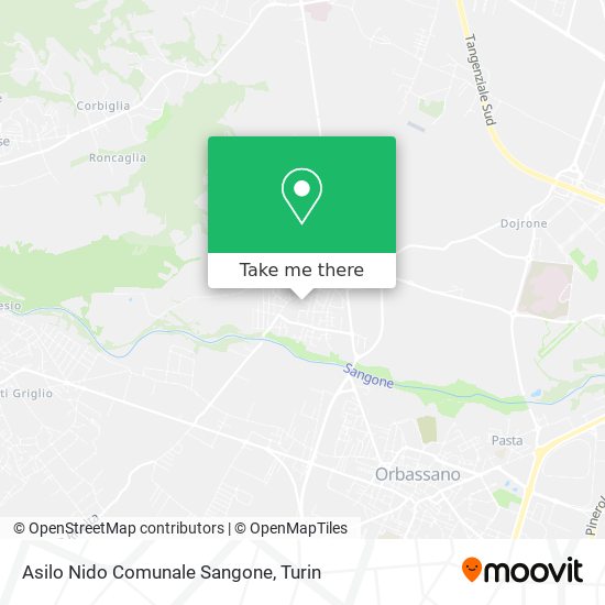 Asilo Nido Comunale Sangone map