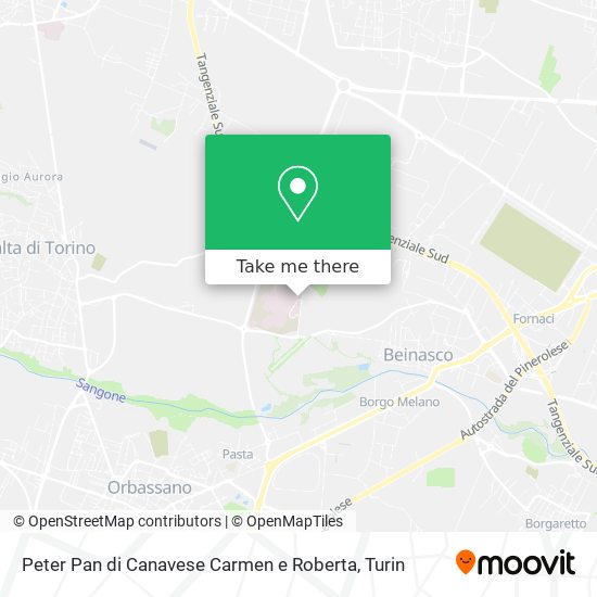 Peter Pan di Canavese Carmen e Roberta map