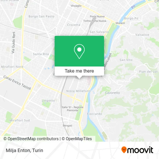 Milja Enton map