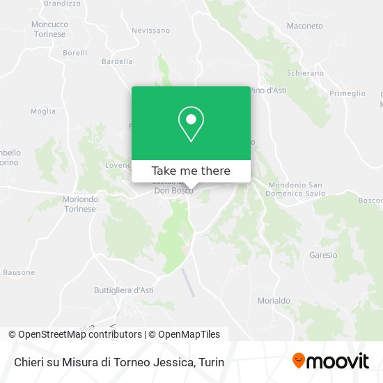 Chieri su Misura di Torneo Jessica map