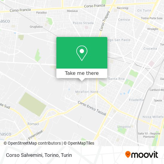 Corso Salvemini, Torino map