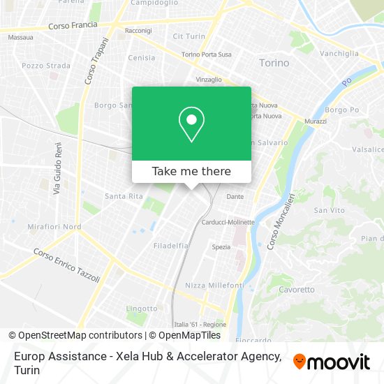 Europ Assistance - Xela Hub & Accelerator Agency map