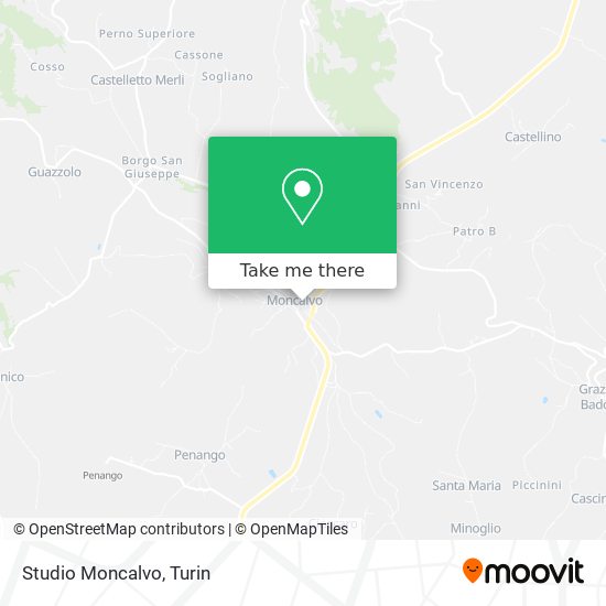 Studio Moncalvo map