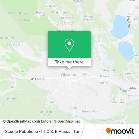 Scuole Pubbliche - I.T.C.S. B.Pascal map