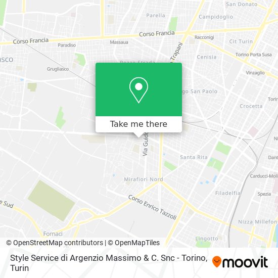 Style Service di Argenzio Massimo & C. Snc - Torino map