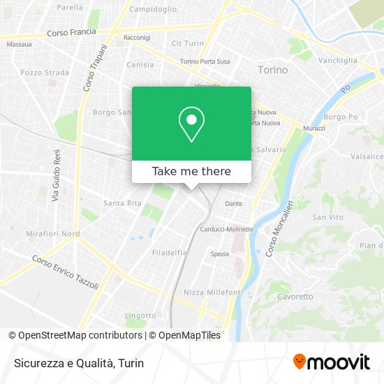Sicurezza e Qualità map