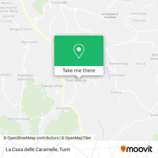 La Casa delle Caramelle map