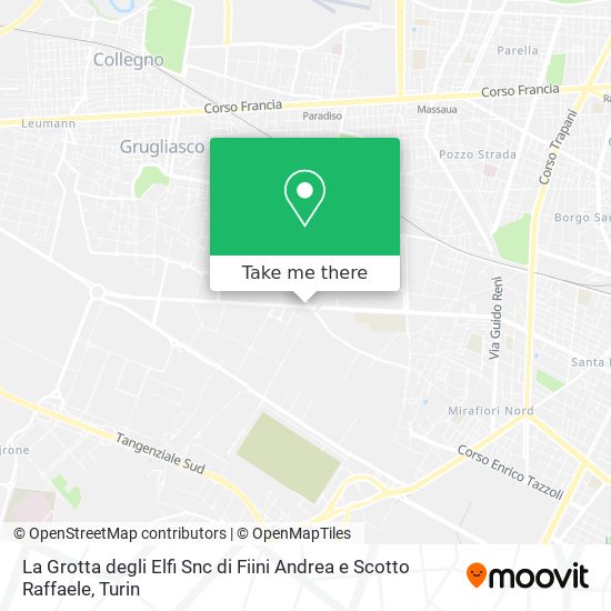 La Grotta degli Elfi Snc di Fiini Andrea e Scotto Raffaele map