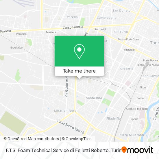 F.T.S. Foam Technical Service di Felletti Roberto map