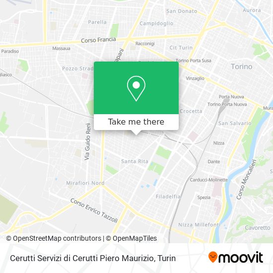 Cerutti Servizi di Cerutti Piero Maurizio map