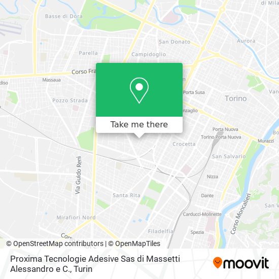 Proxima Tecnologie Adesive Sas di Massetti Alessandro e C. map