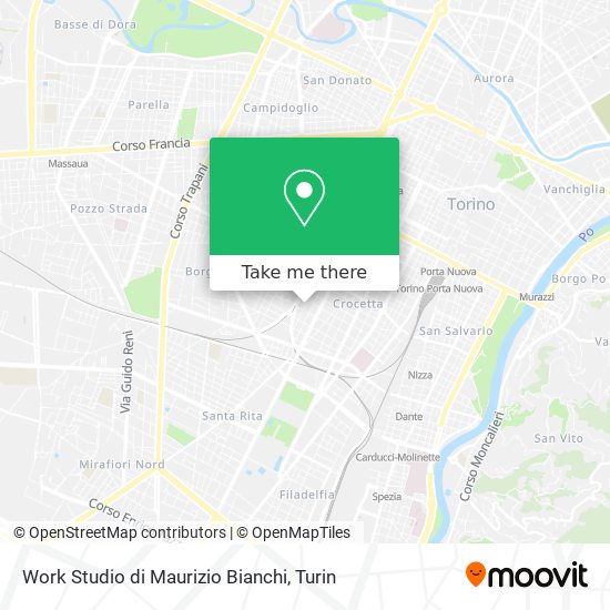 Work Studio di Maurizio Bianchi map