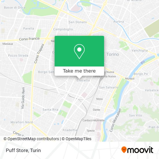 Puff Store map