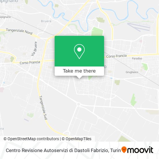 Centro Revisione Autoservizi di Dastoli Fabrizio map