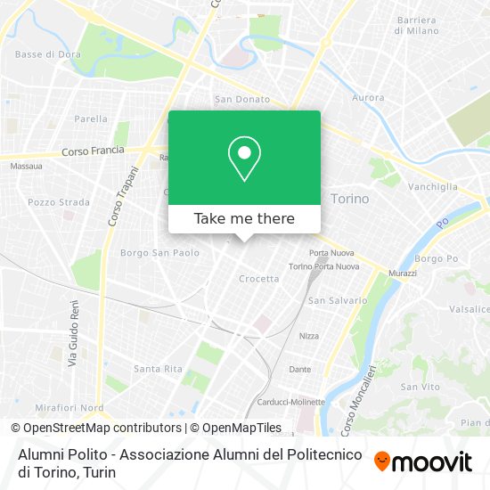 Alumni Polito - Associazione Alumni del Politecnico di Torino map