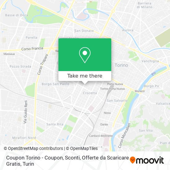 Coupon Torino - Coupon, Sconti, Offerte da Scaricare Gratis map