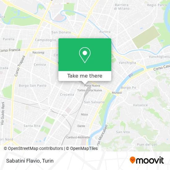 Sabatini Flavio map