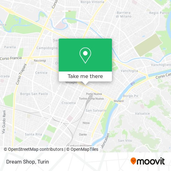 Dream Shop map