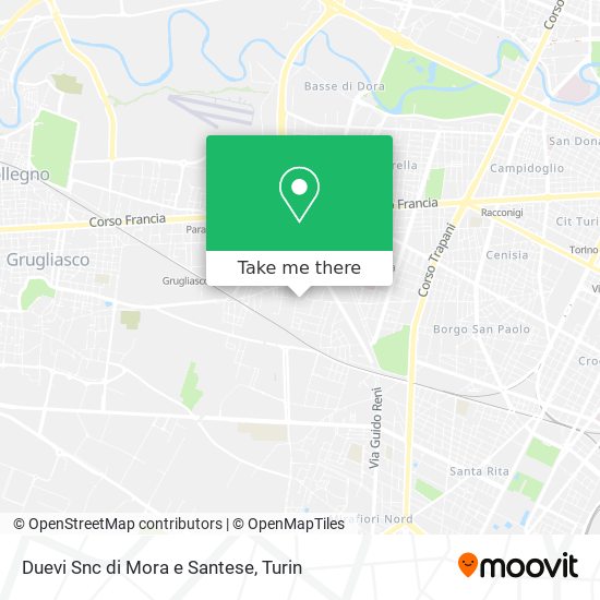 Duevi Snc di Mora e Santese map